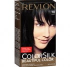 Revlon Colorsilk Beautiful Color Permanent Hair Color, 10 Black